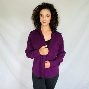 Deep Purple Button Down